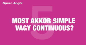 present simple present continuous