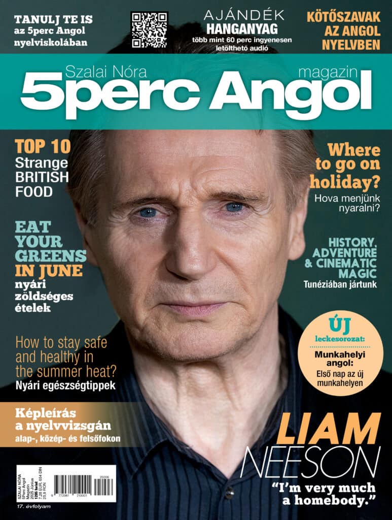 5 perc angol magazin